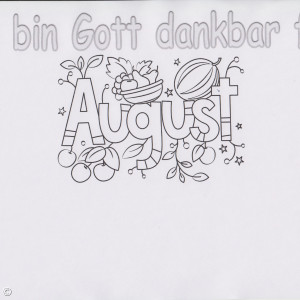 Dankbar im August