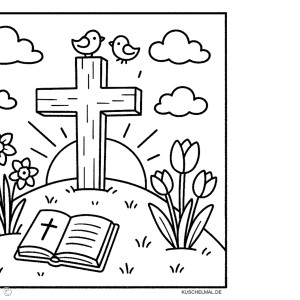 Kreuz und Bibel